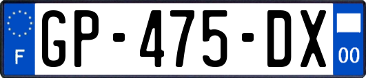 GP-475-DX