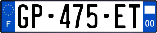 GP-475-ET