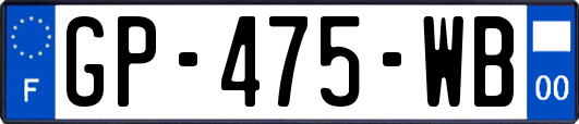 GP-475-WB