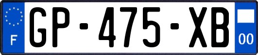 GP-475-XB