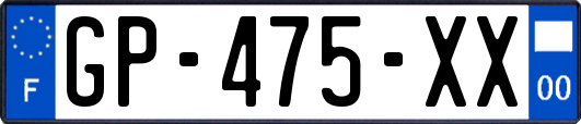 GP-475-XX