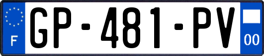 GP-481-PV