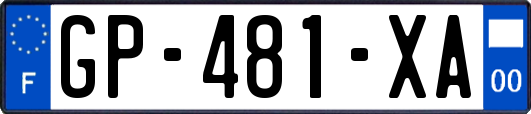 GP-481-XA