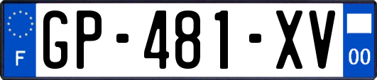 GP-481-XV