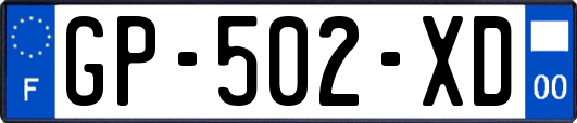 GP-502-XD