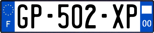 GP-502-XP