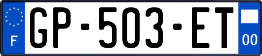 GP-503-ET