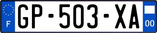 GP-503-XA