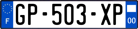 GP-503-XP
