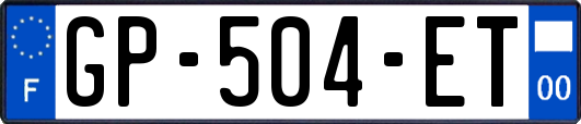 GP-504-ET