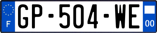 GP-504-WE