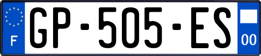 GP-505-ES