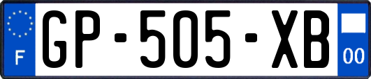 GP-505-XB