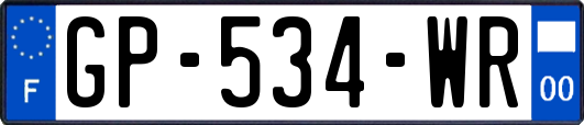 GP-534-WR