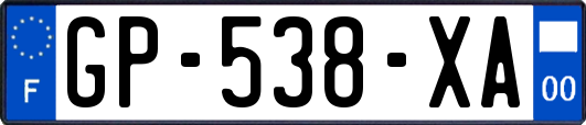 GP-538-XA