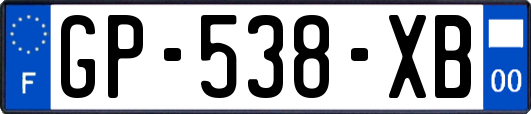 GP-538-XB