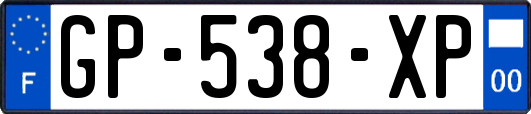 GP-538-XP