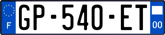 GP-540-ET
