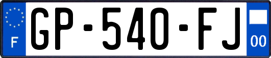 GP-540-FJ