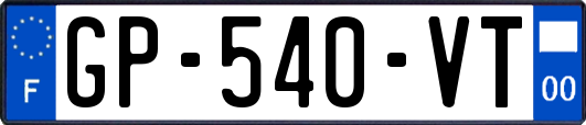 GP-540-VT