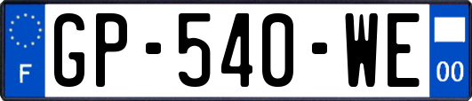 GP-540-WE