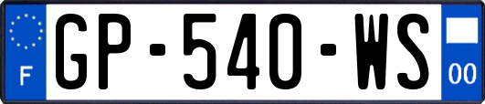 GP-540-WS