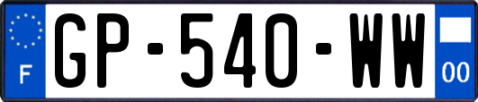 GP-540-WW