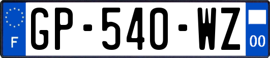 GP-540-WZ