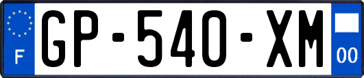 GP-540-XM