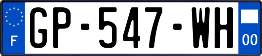 GP-547-WH