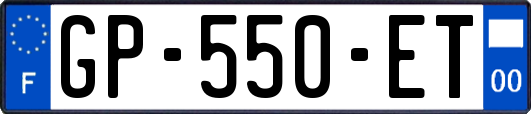 GP-550-ET