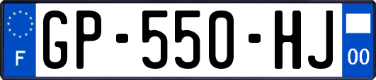 GP-550-HJ