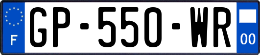 GP-550-WR