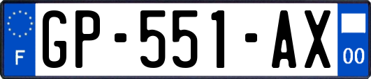 GP-551-AX