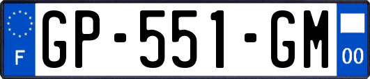 GP-551-GM