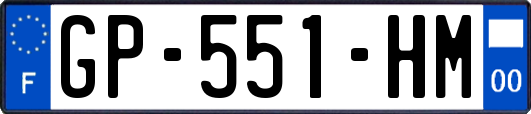 GP-551-HM