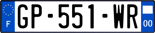 GP-551-WR