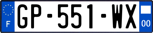 GP-551-WX