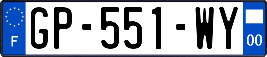 GP-551-WY