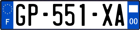 GP-551-XA