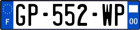 GP-552-WP
