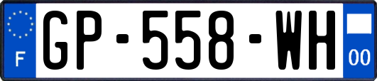 GP-558-WH