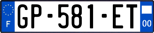 GP-581-ET