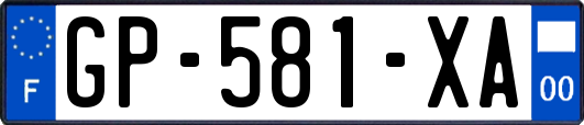 GP-581-XA