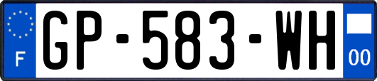 GP-583-WH