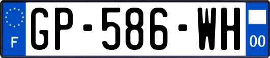 GP-586-WH