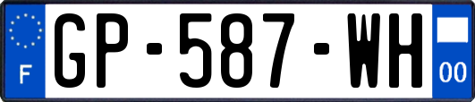 GP-587-WH