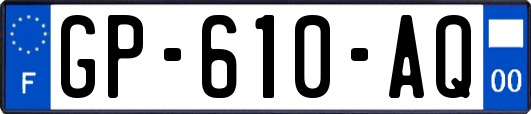 GP-610-AQ