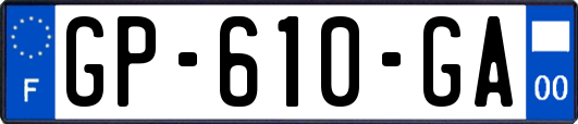 GP-610-GA