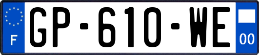 GP-610-WE